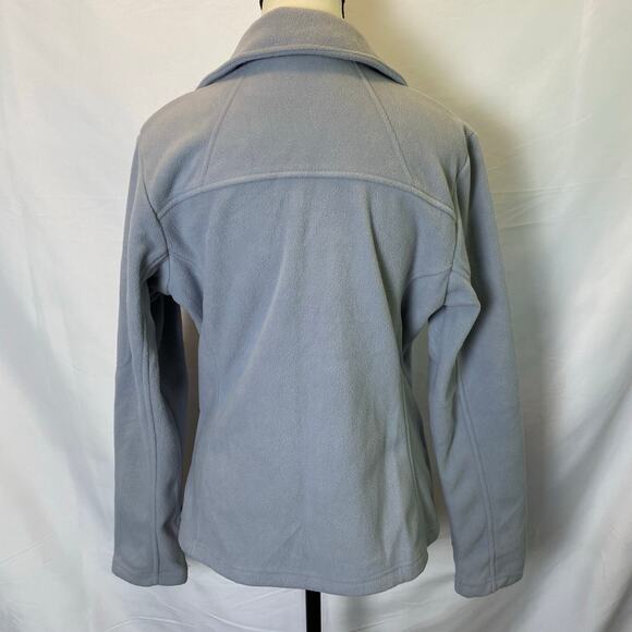 Columbia Women's Medium Fast Trek II Fleece‎ Jacket Full Zip Tradewinds Grey - Picture 9 of 14